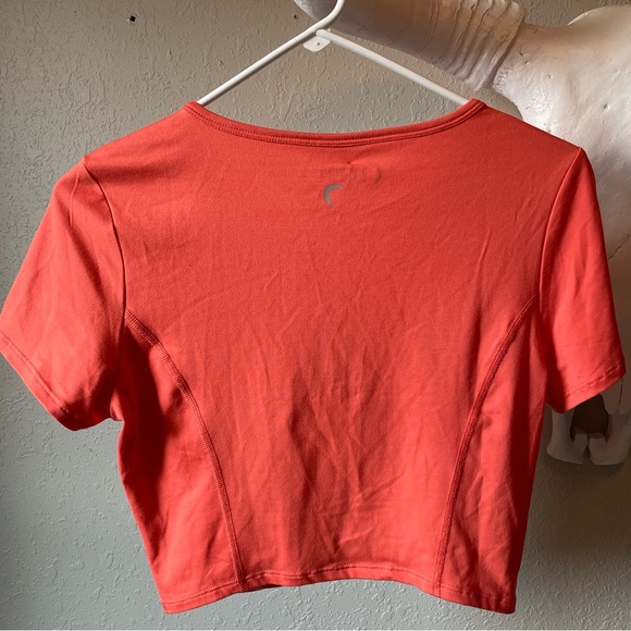 ✨SOLD✨ Zyia Active Coral Go To Crop Sz Large - Picture 3 of 3